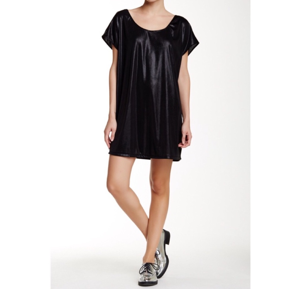 black American Apparel Metallic Short